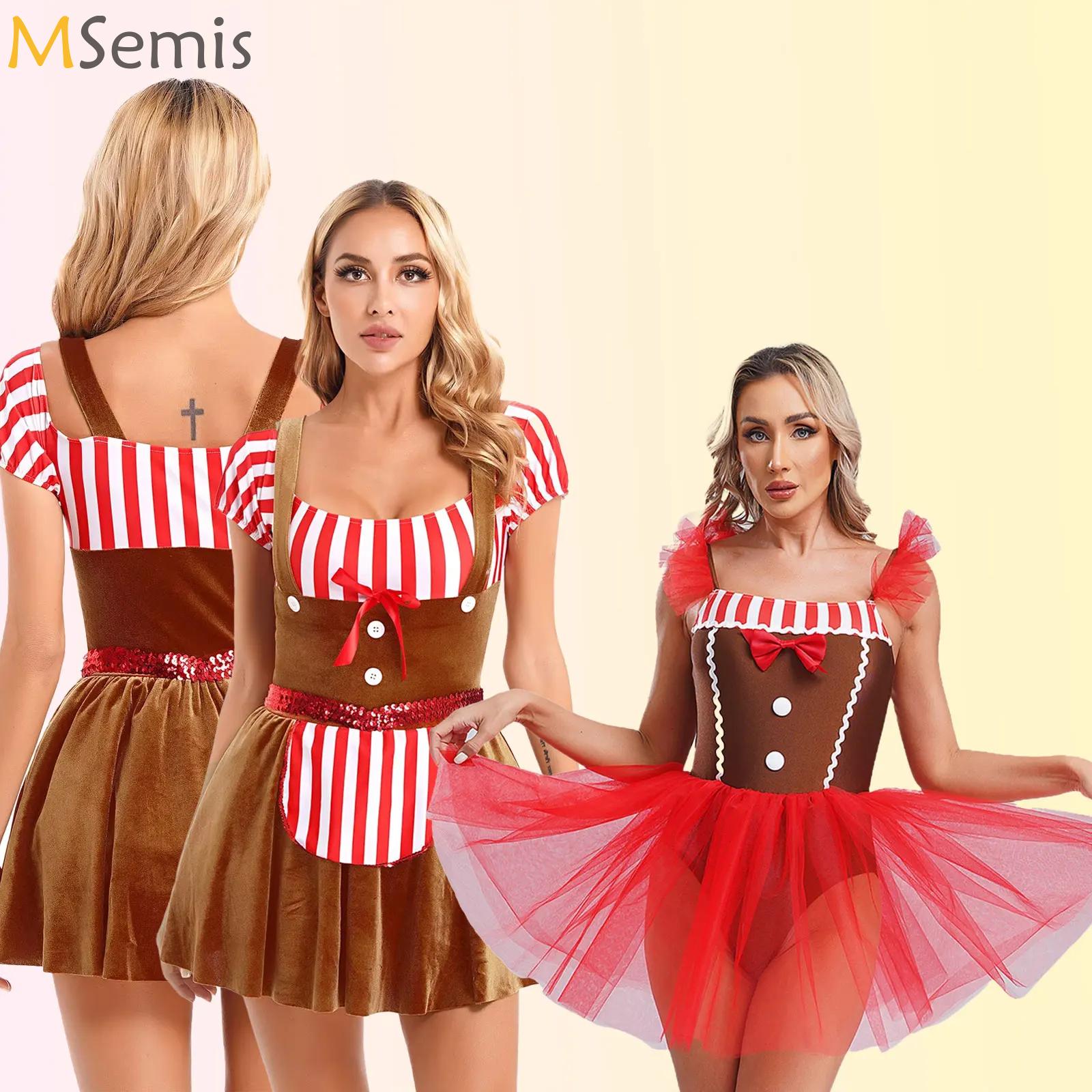 Elf Costume Christmas - Kostum Cosplay Natal Dewasa Gaun Beludru