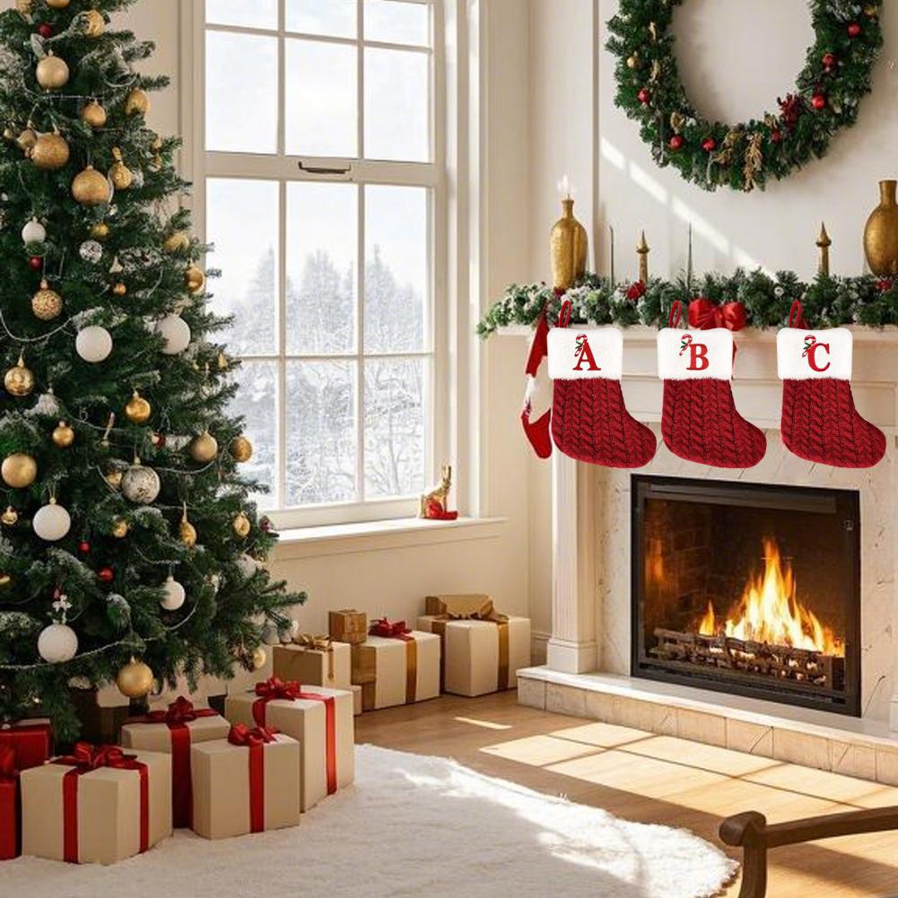 Christmas Stocking Hanging - Kaus Kaki Natal untuk Dikaitkan di