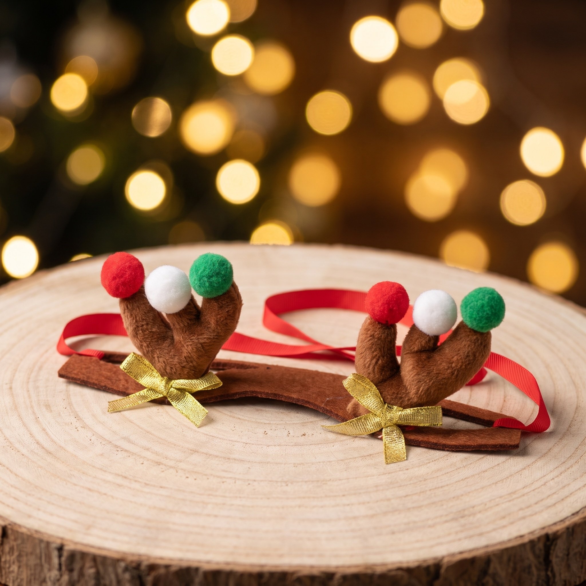 Reindeer Antlers Headband - Bando Tanduk Rusa untuk Anjing, Aksesori