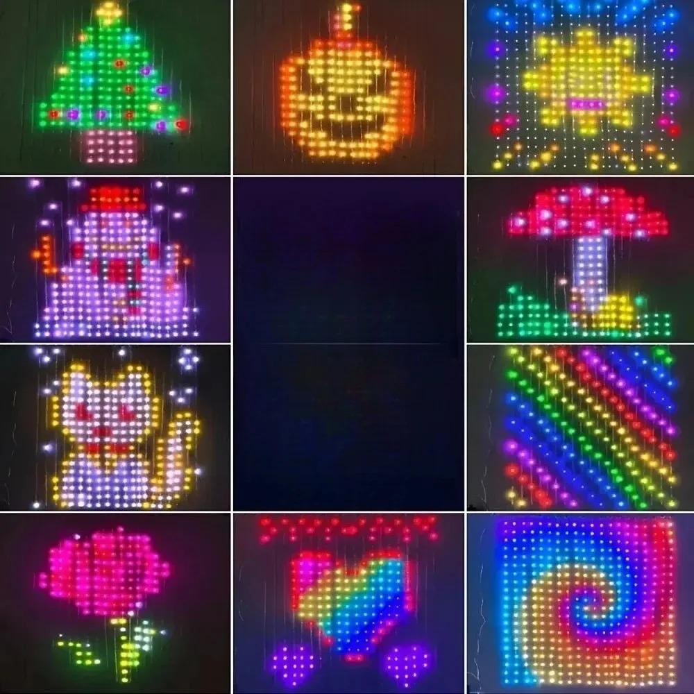 Lampu Tirai LED Pixel untuk Lu - Christmas Lights Outdoor ulasan dan harga