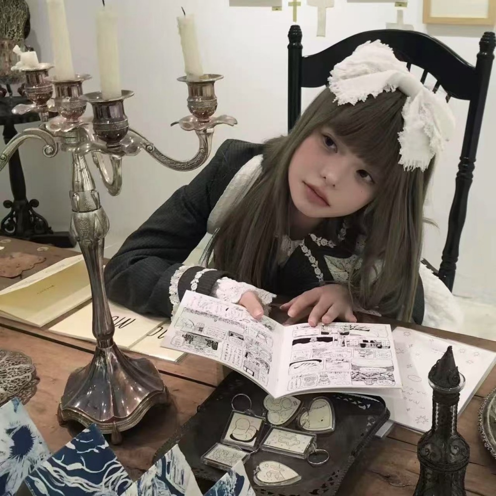 Y2K Lolita Ikat Kepala Renda C - Ribbon Bow Gift ulasan dan harga