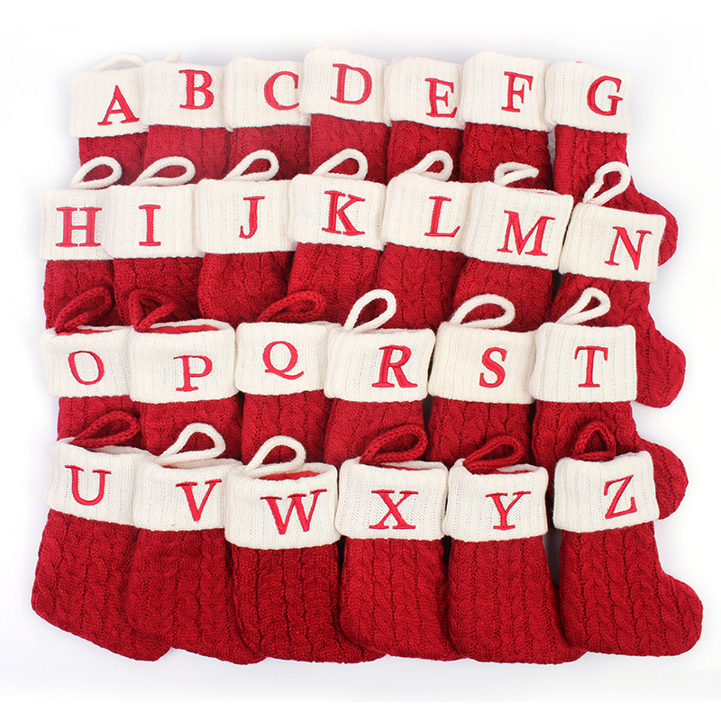 Stoking Rajut Pohon Natal, Kau - Christmas Stocking Hanging ulasan dan harga