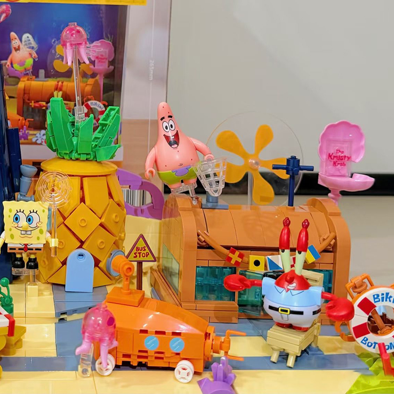 Area X Spongebob Squarepants B - Lego Set Technic ulasan dan harga