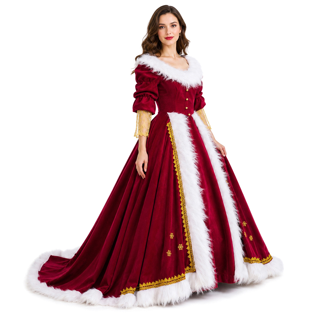 Kostum Deluxe Nyonya Claus unt - Elf Costume Christmas ulasan dan harga