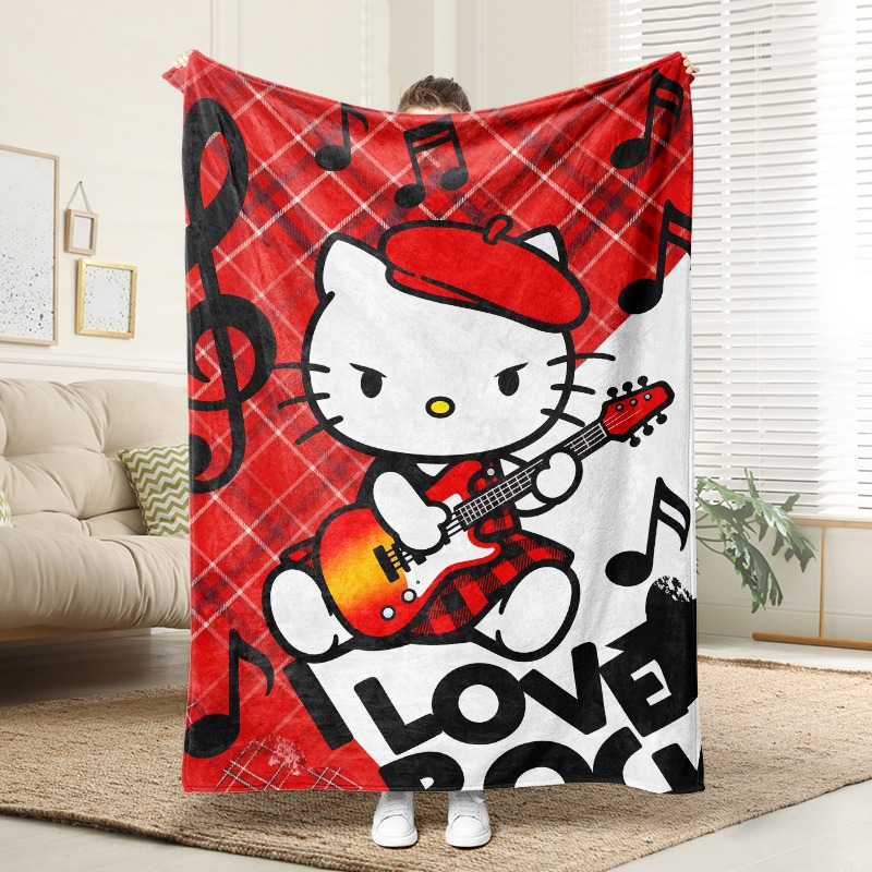 Selimut Sanrio Hello Kitty Roc - Christmas Throw Blanket ulasan dan harga