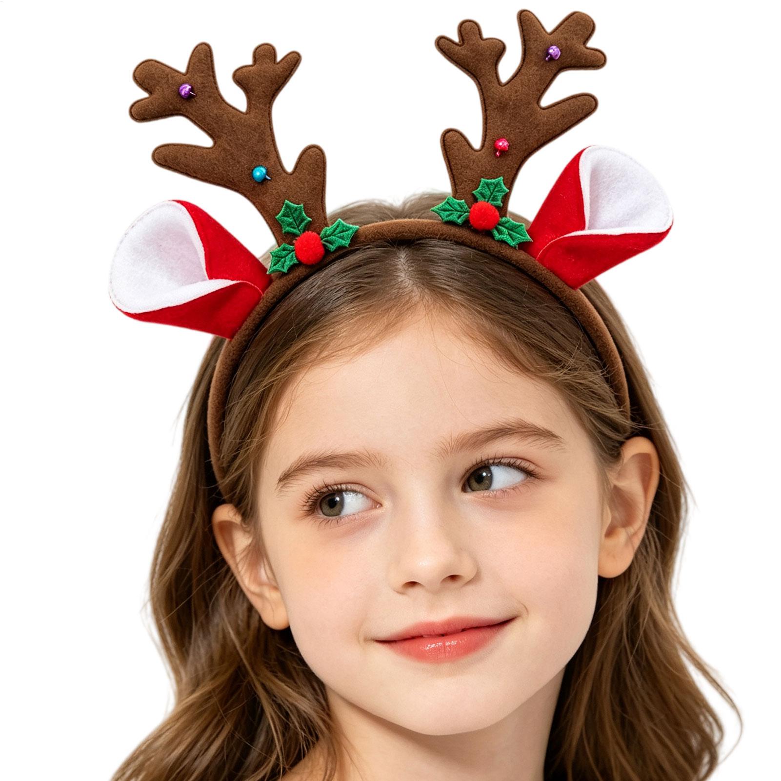 Bando Tanduk Rusa Natal, Akses - Reindeer Antlers Headband ulasan dan harga