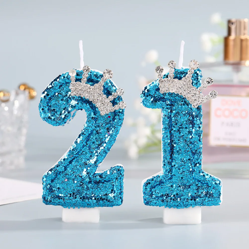 Lilin Ulang Tahun Angka Mahkot - Holiday Candle Set ulasan dan harga