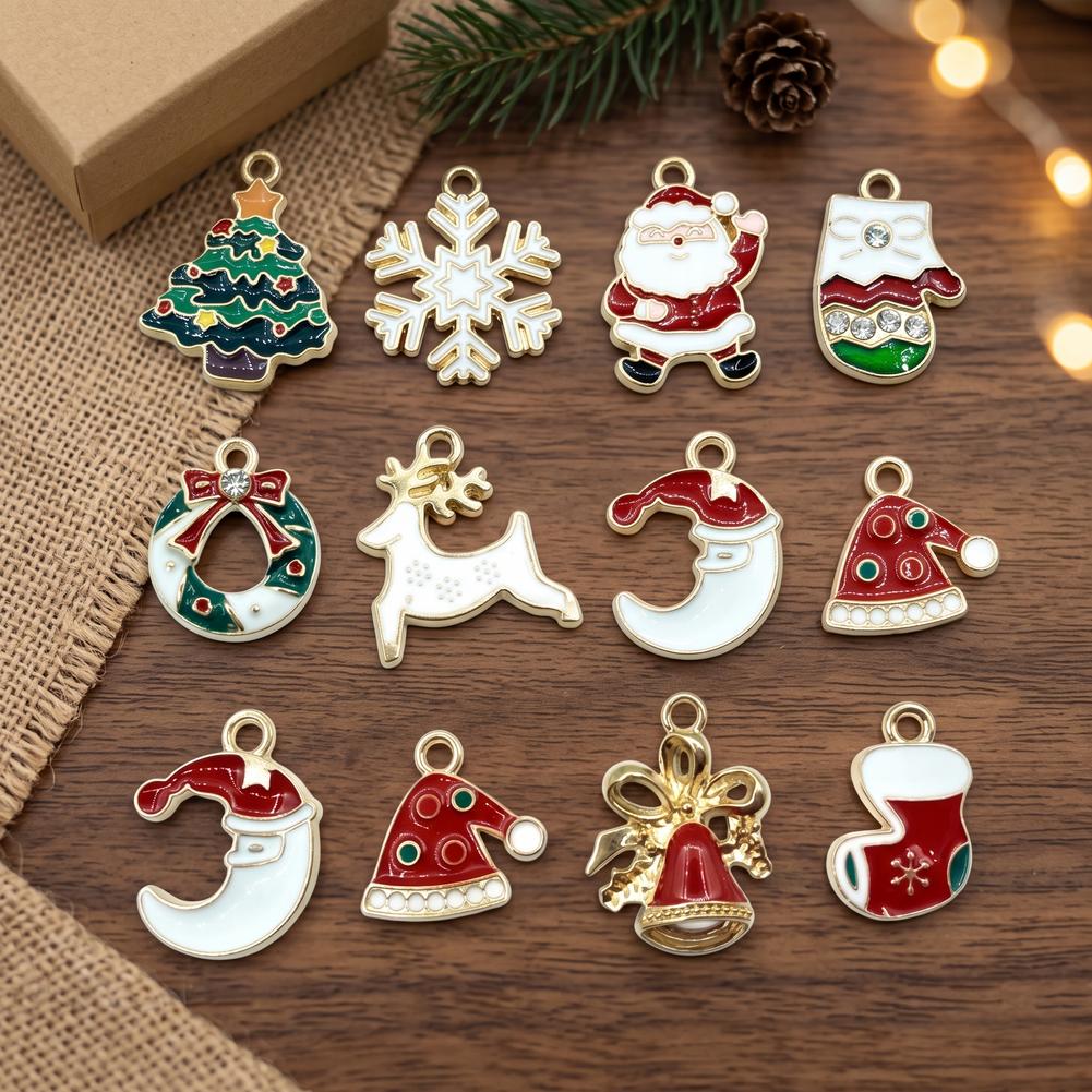 10 buah Hiasan Gantung Natal M - Christmas Stocking Hanging ulasan dan harga